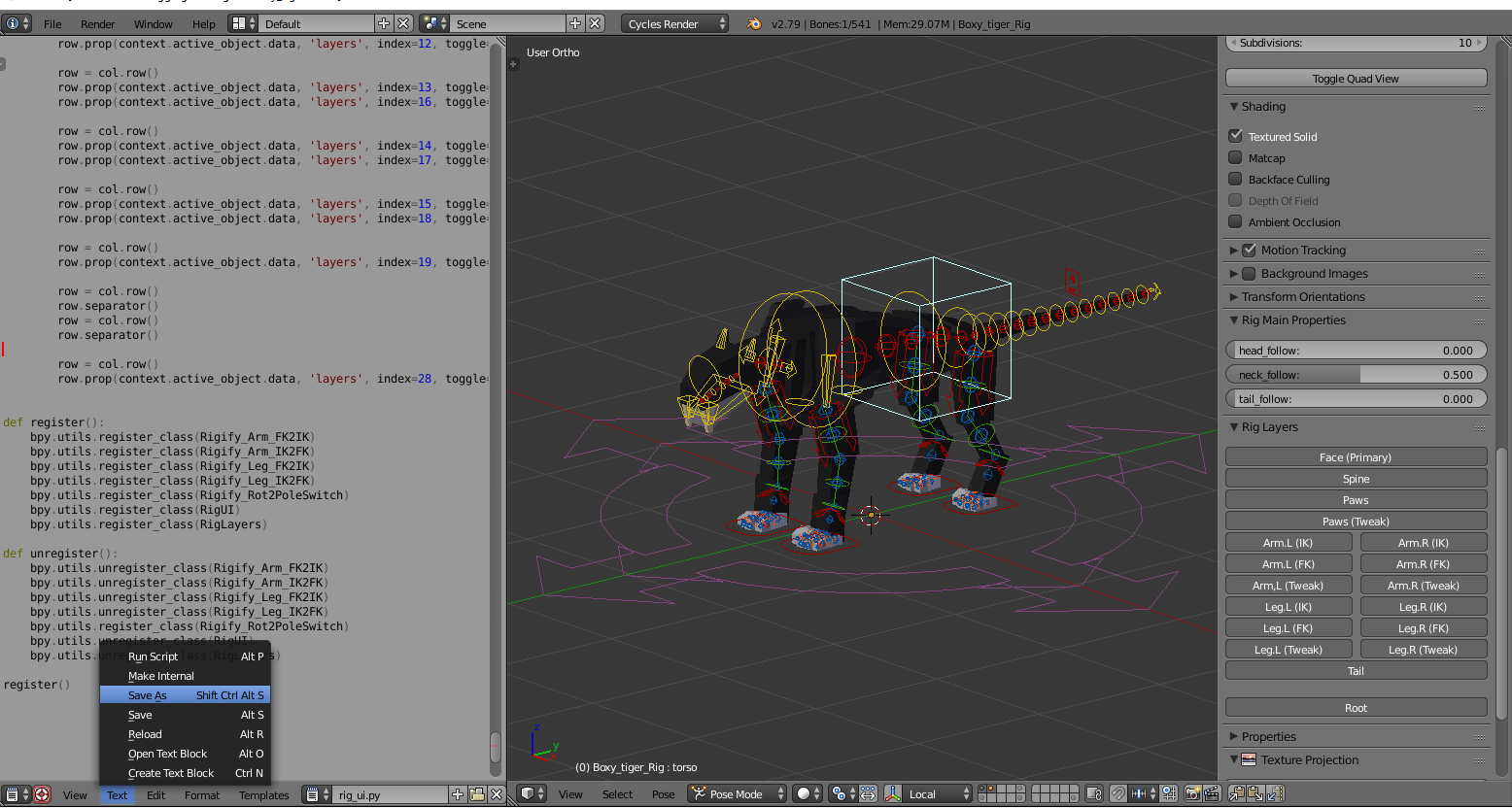 Boxy Tiger Rig preview image 3